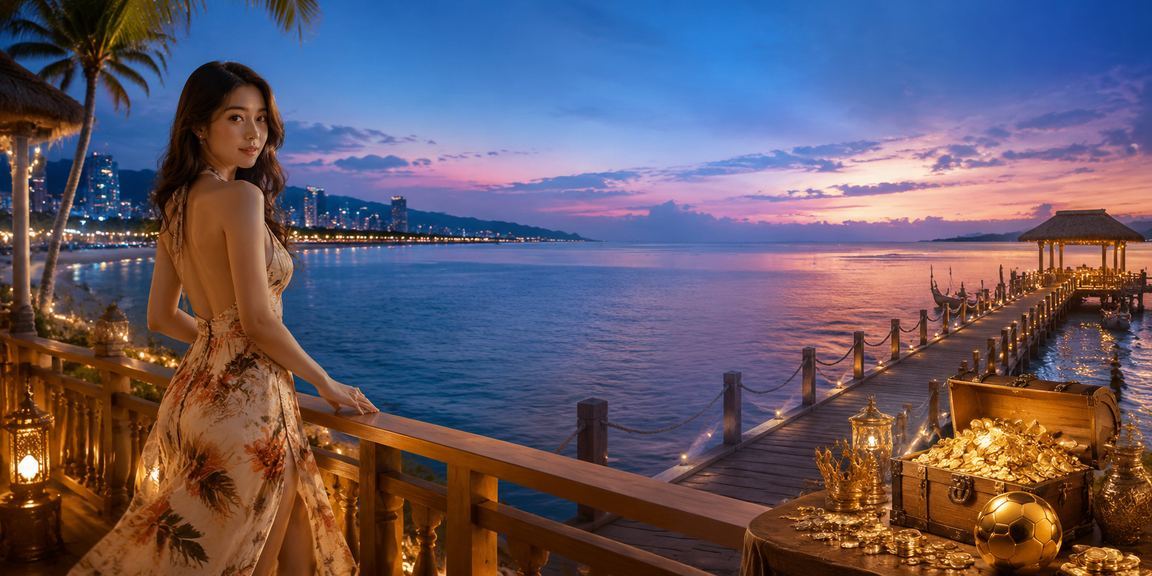 Người hâm mộ thể thao xem tỷ lệ cá cược bên bờ biển Đà Nẵng buổi chiều
